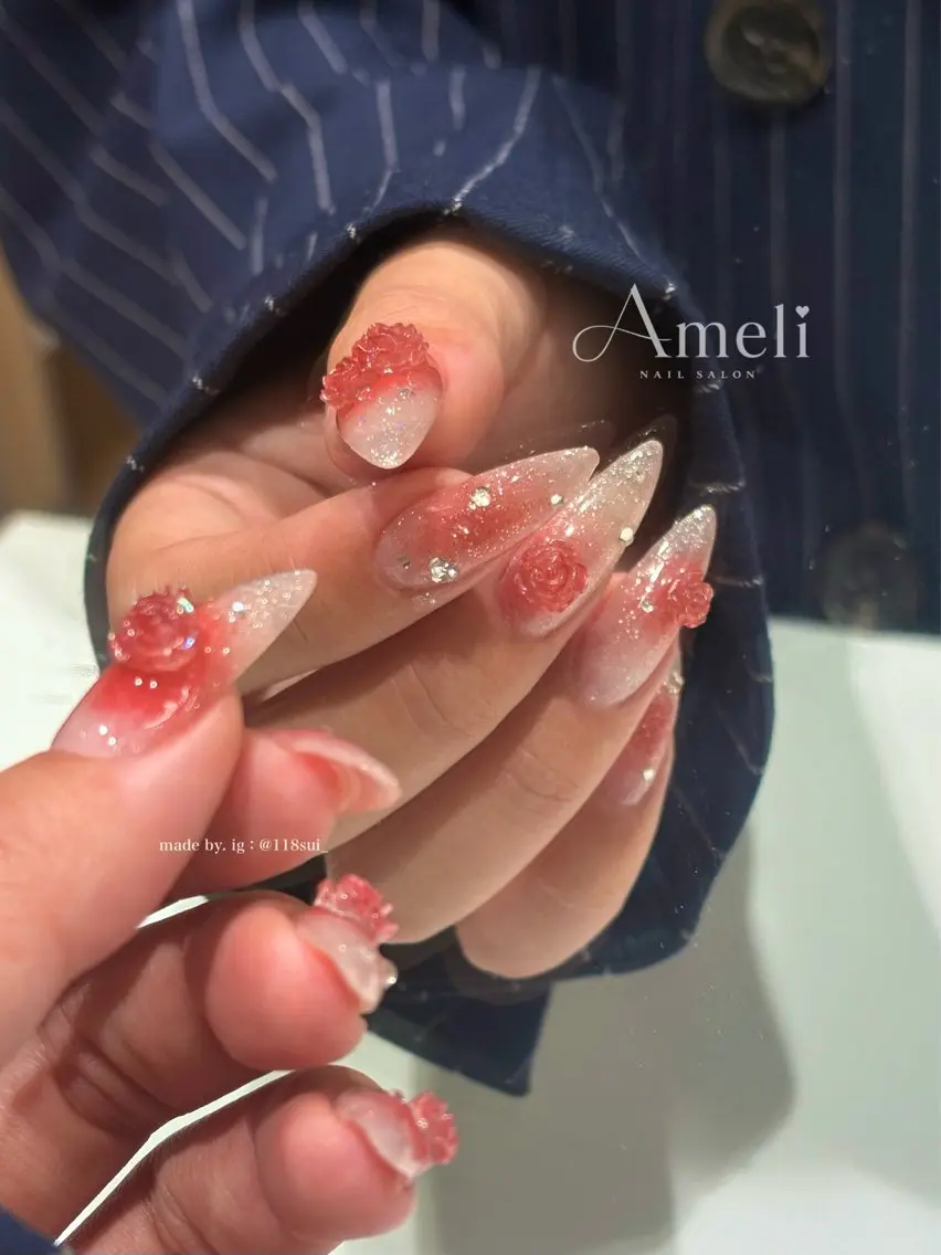 ネイル ハンドネイル mizuki Ameli 梅田のネイルデザイン