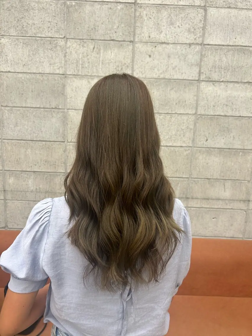 カラー ヘアカラー はるな 🎀*॰ॱのヘアスタイル