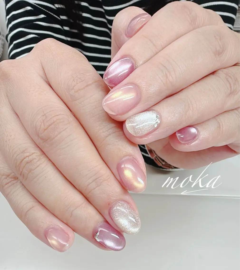 ネイル 胡蝶蘭レディースサロ ンNailMOKAのネイルデザイン
