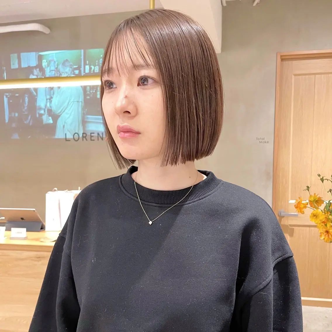 【平日限定】カット+カラー+縮毛矯正+トリートメント💠の写真