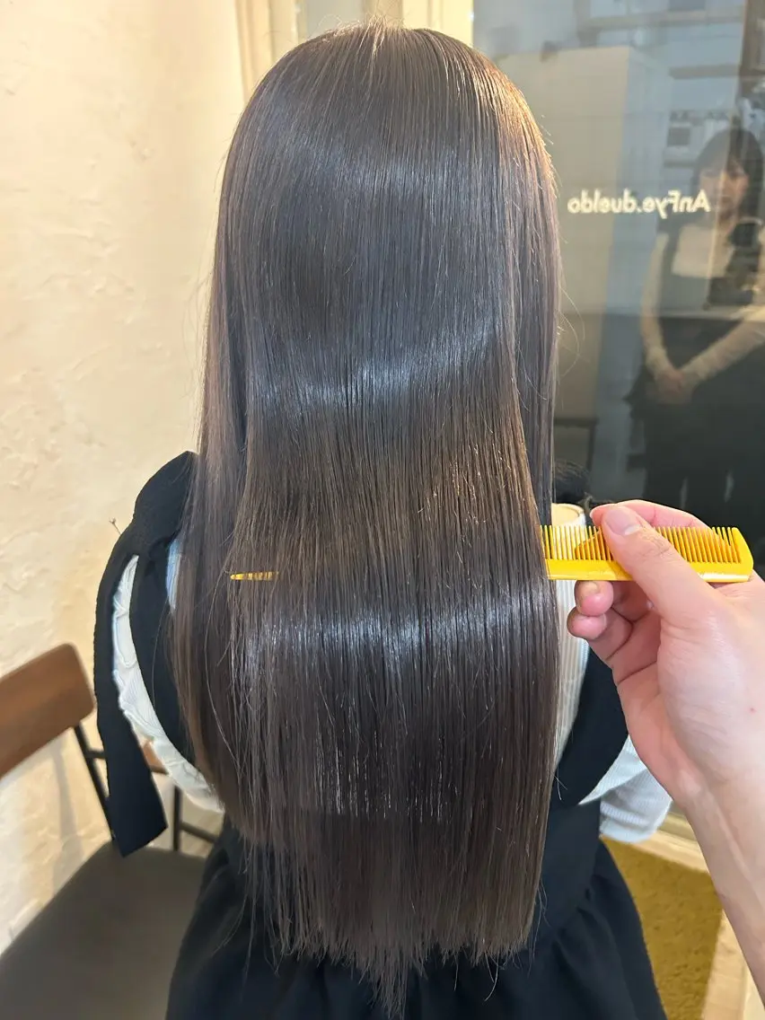 カラー カット✂️ 千夏のヘアスタイル