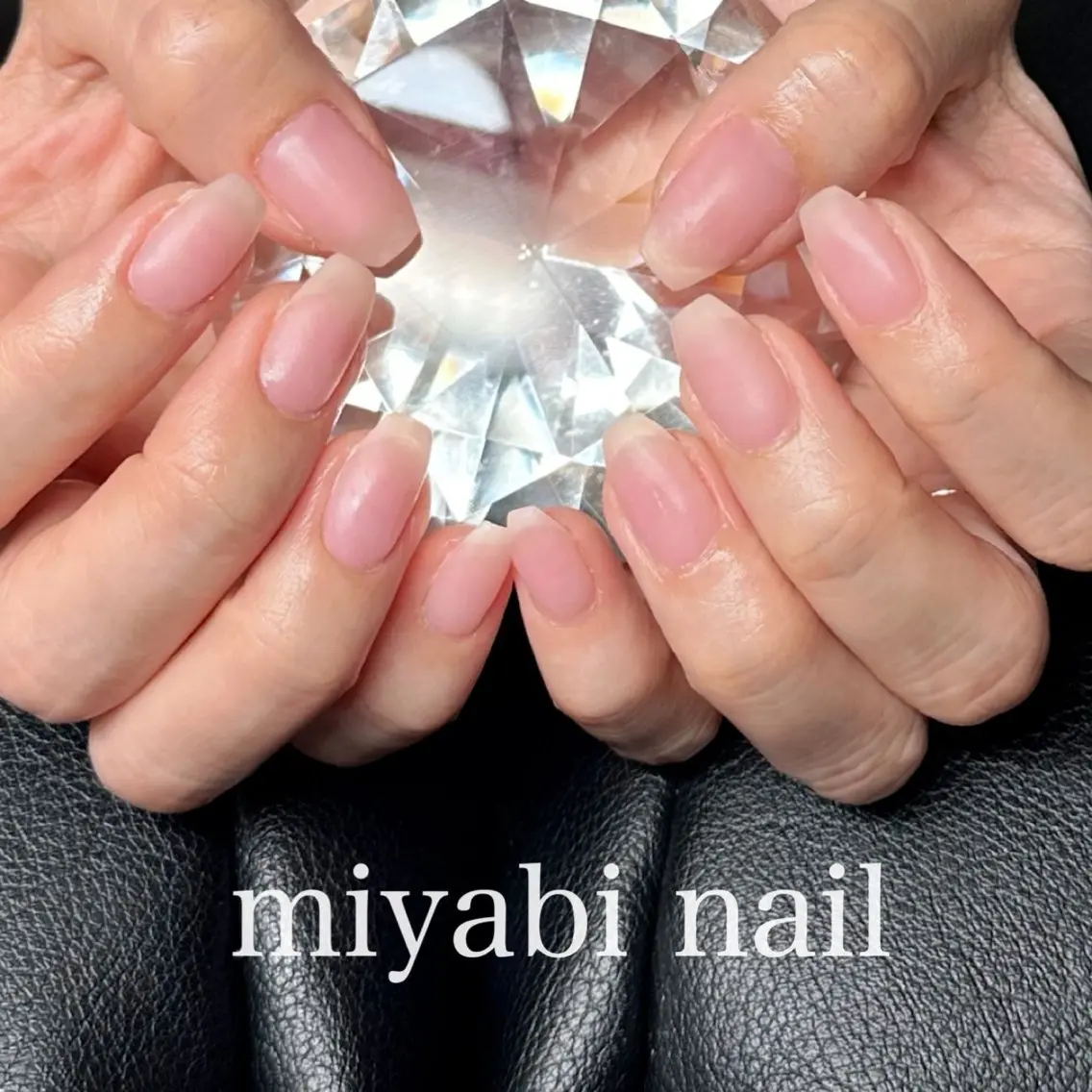 ネイル ジェルネイル マットネイル 持ち込み オフィスネイル スクエアネイル ハンドネイル miyabi nail 桂川駅近くのネイルデザイン