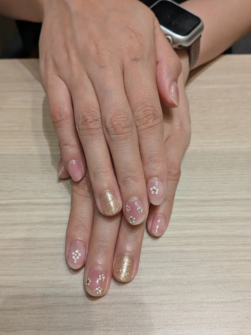 ネイル ピンク ハンドネイル 増田 ネイルステーションのネイルデザイン
