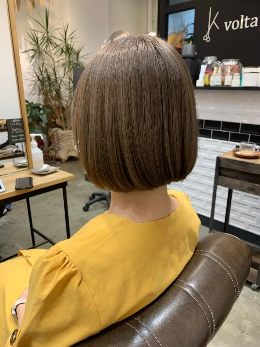 ショート ヘアカラー トリートメント topstylist 満足度⭐️堀川星哉のヘアスタイル