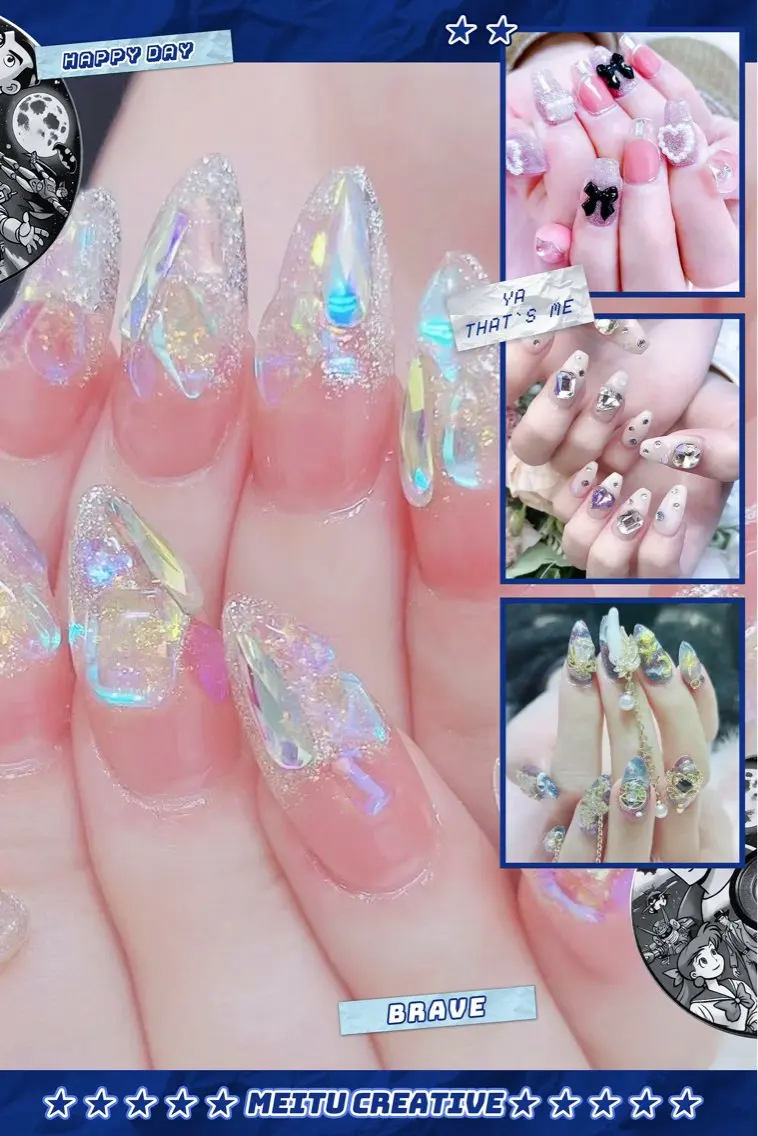 ネイル ハンドネイル MoonNail ユリ🌸のネイルデザイン