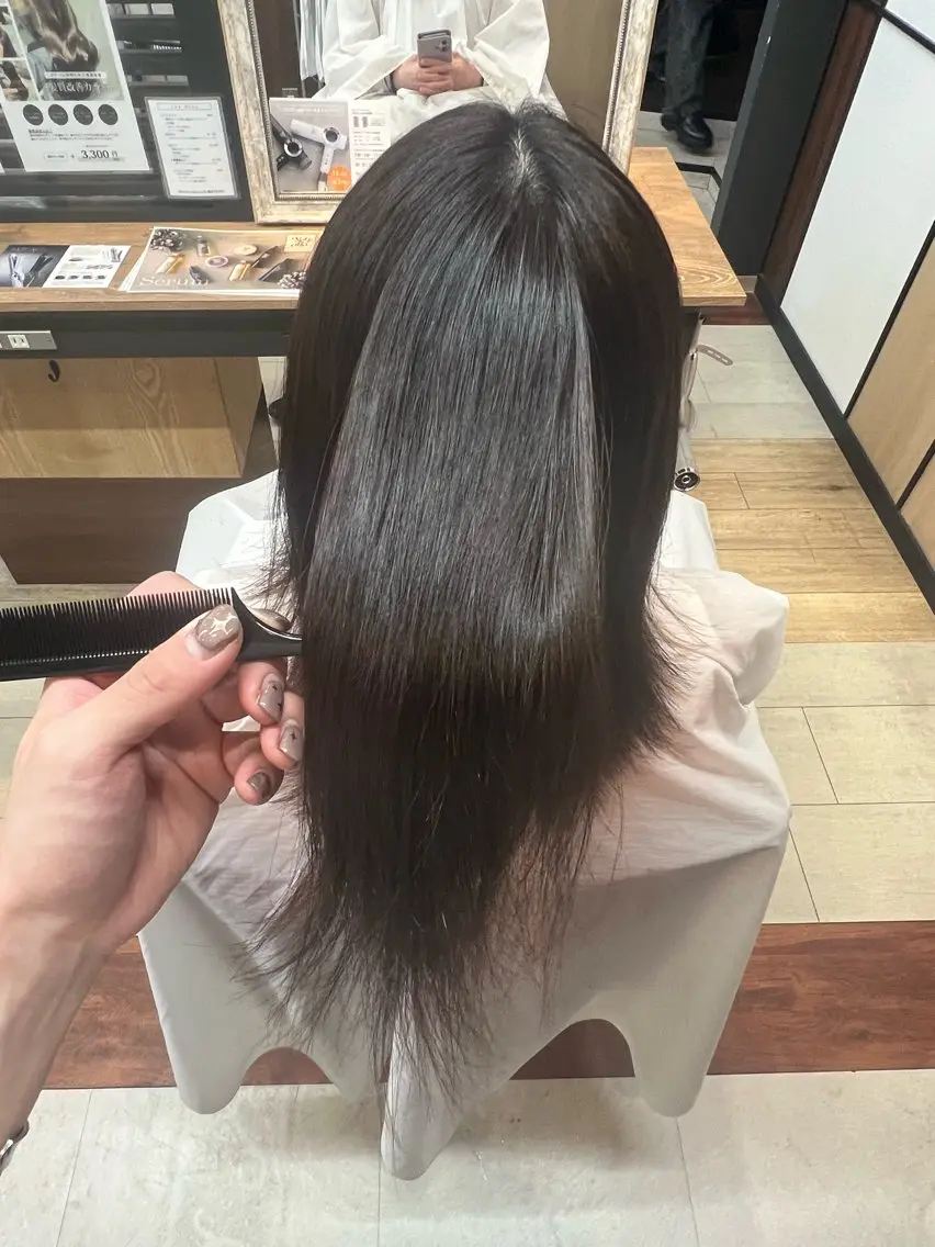 ミディアム ナカオ シュウヘイのヘアスタイル