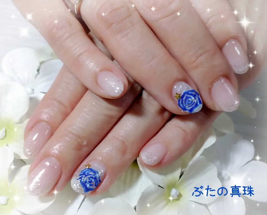 ネイル ハンドネイル 林 珠里のネイルデザイン