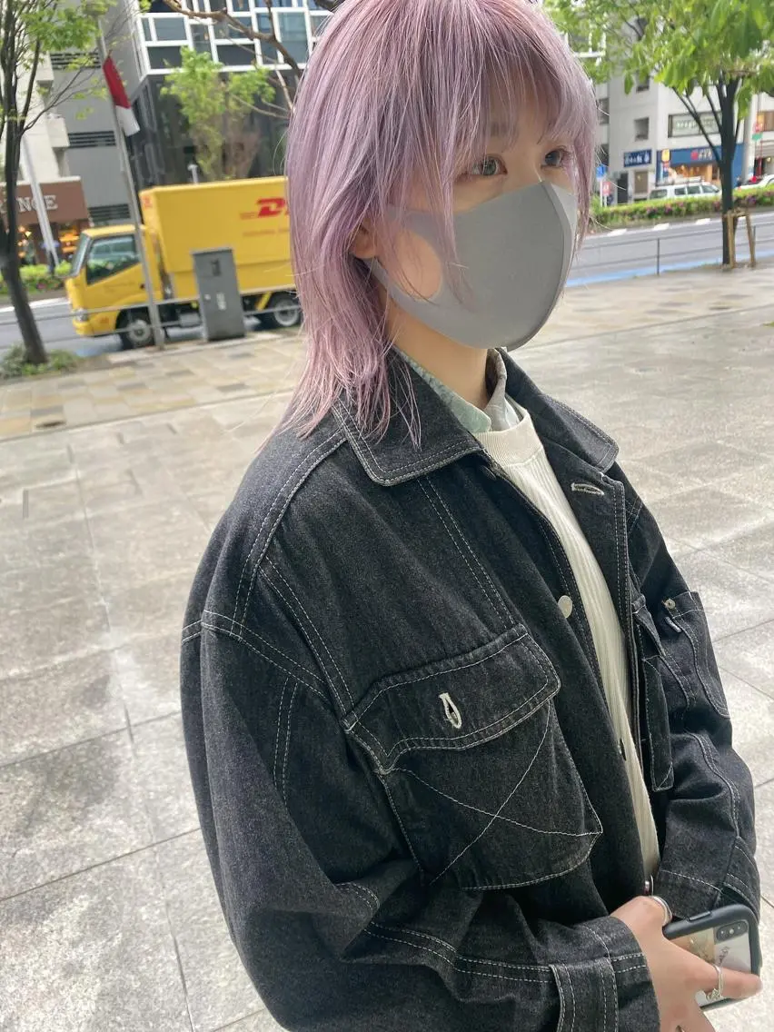 【大人気】ブリーチ+カラー👩+カット✂︎+5stepトリートメント💠の写真