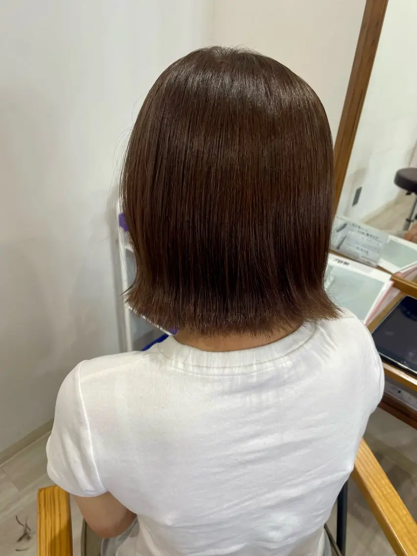 ショート カット ヘアカラー トリートメント 🌷岸 麻衣🌷のヘアスタイル