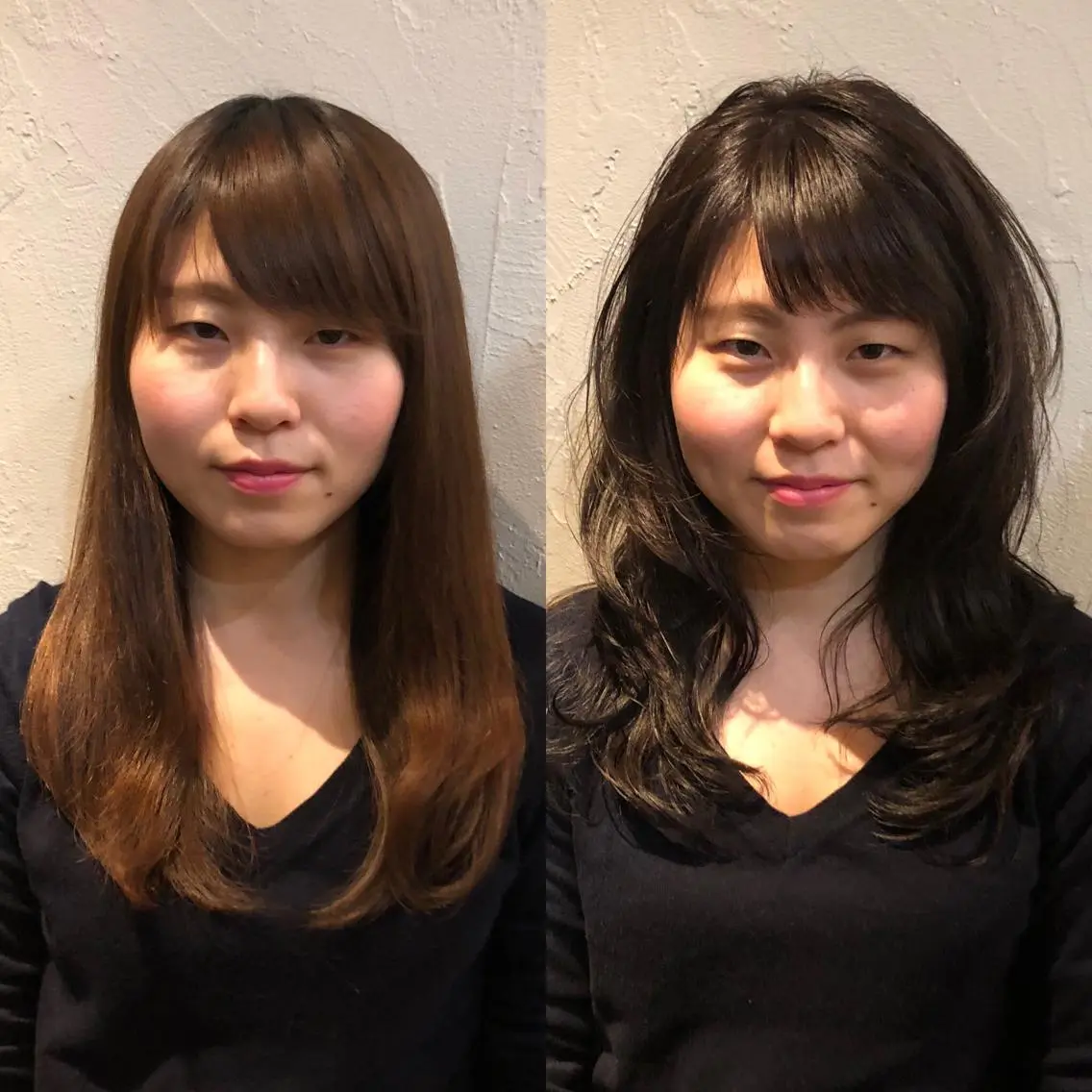 ロング 髪質改善縮毛矯正 専門店のヘアスタイル