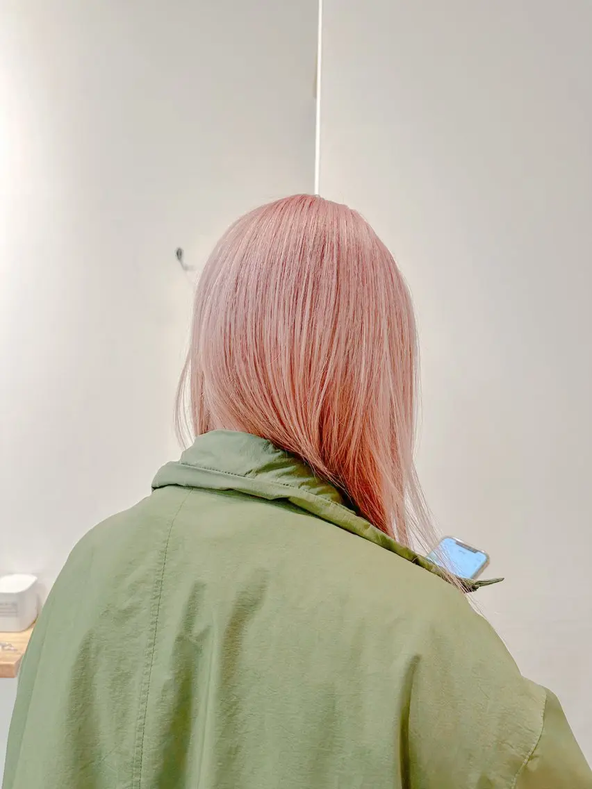👼🏻カット+ケアブリーチ2回+カラー+2stepトリートメントの写真