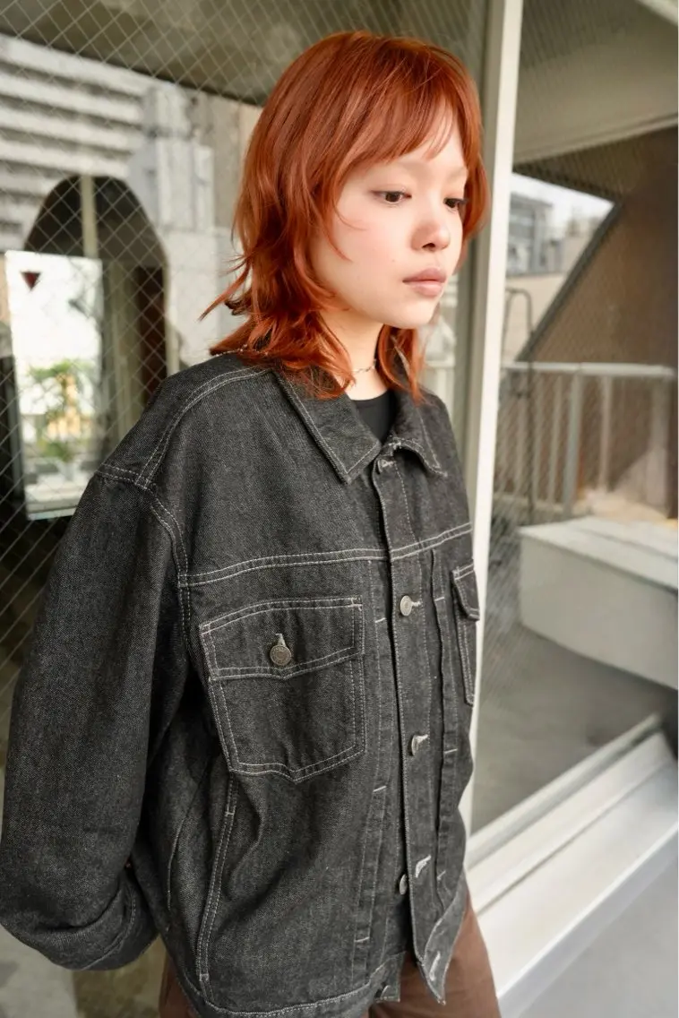 ミディアム パーマ shimoozaki Kazuyaのヘアスタイル