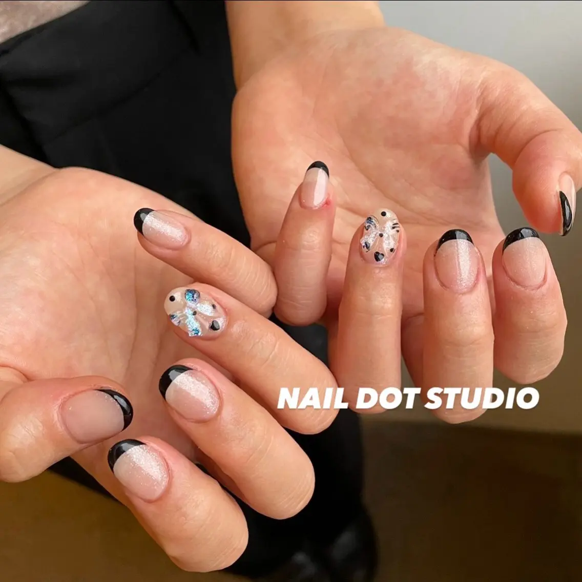 ネイル フレンチネイル NAIL DOT STUDIO堺筋本町のネイルデザイン