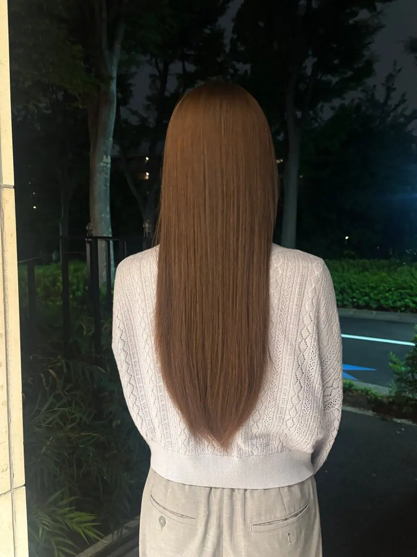 ロング カラー 透明感カラー ヘアカラー 🫧Miyu カットモデル募集🫧のヘアスタイル