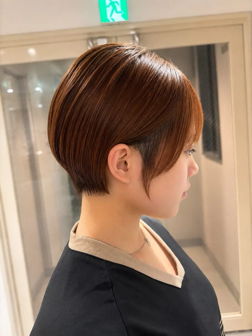 ショート ボブ特化・縮毛矯正/ 上原麗咲希のヘアスタイル