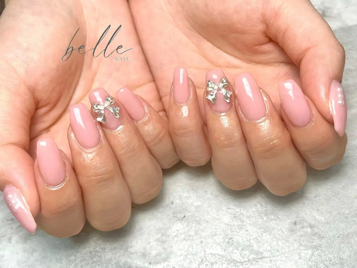ネイル ワンカラーネイル ハンドネイル belle nailのネイルデザイン