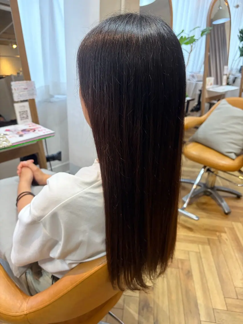ロング トリートメント ヘッドスパ 秋月友那 TR&スパ モデル募集中のヘアスタイル