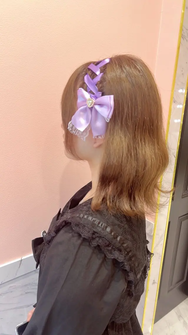 ヘアアレンジ 🎀推し活ヘアメ/ 地雷量産/あいり🎀のヘアスタイル