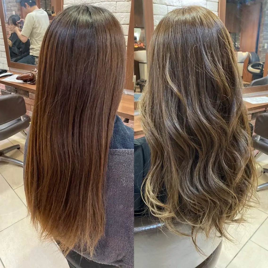 ロング パーマ ✨ヒナタ✨丁寧さNo .1/似合わせカットのヘアスタイル