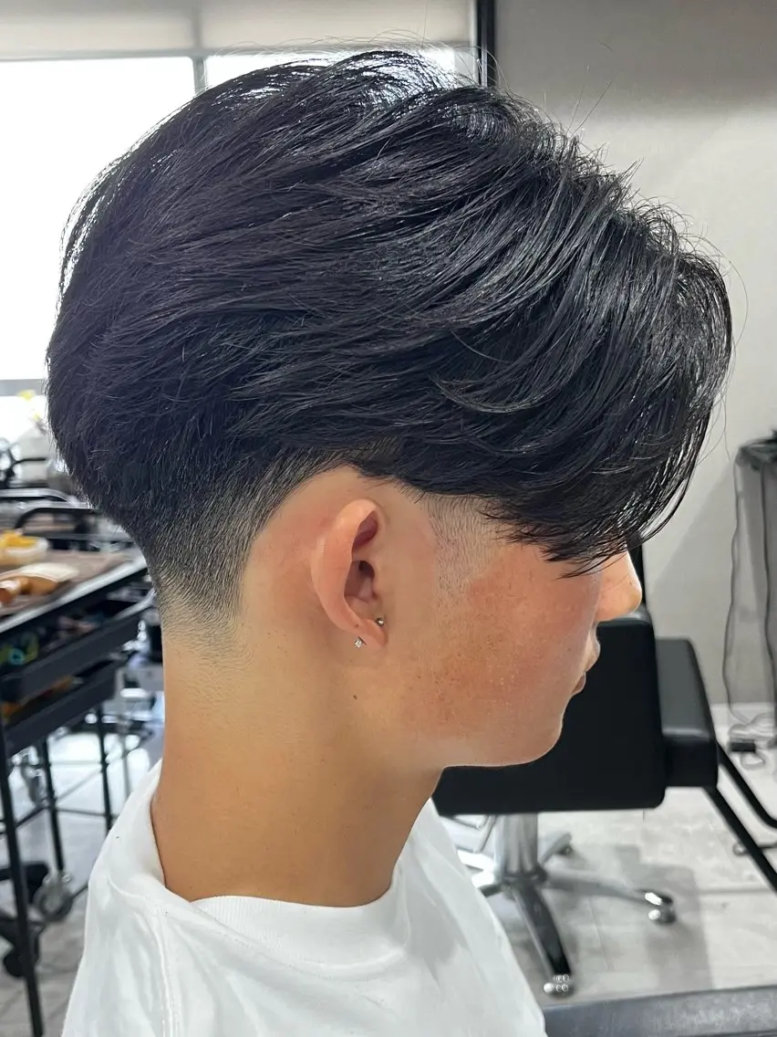 パーマ メンズ メンズパーマ ニュアンスパーマ カット パーマ 白石 海斗のヘアスタイル
