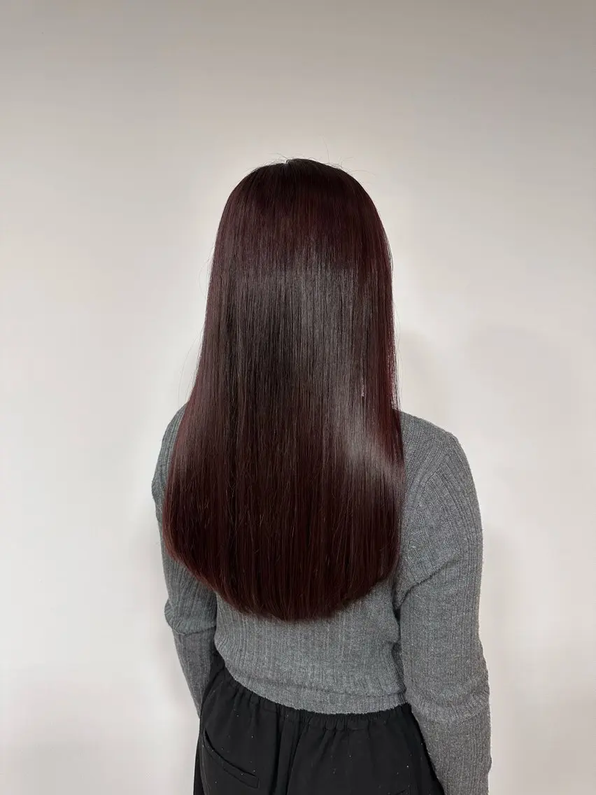 ロング カラー 山田 花帆のヘアスタイル