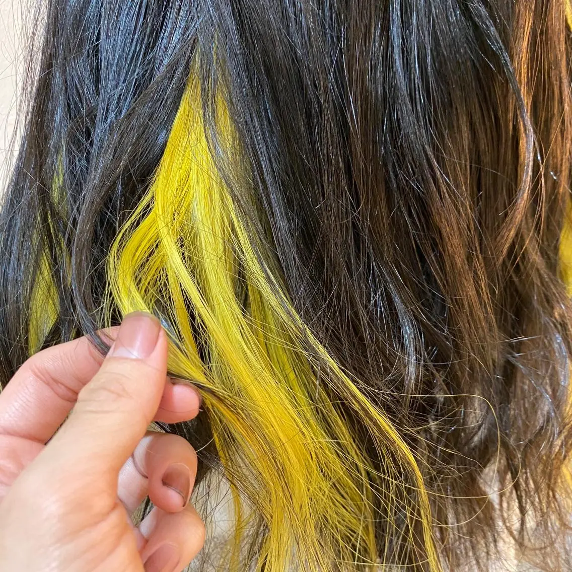 ロング カラー 井手 孔介のヘアスタイル