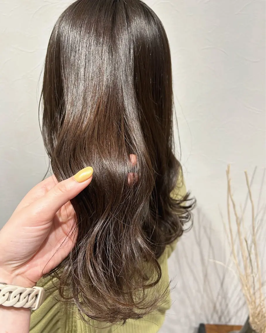 セミロング YU-KA ✂︎Rico.のヘアスタイル
