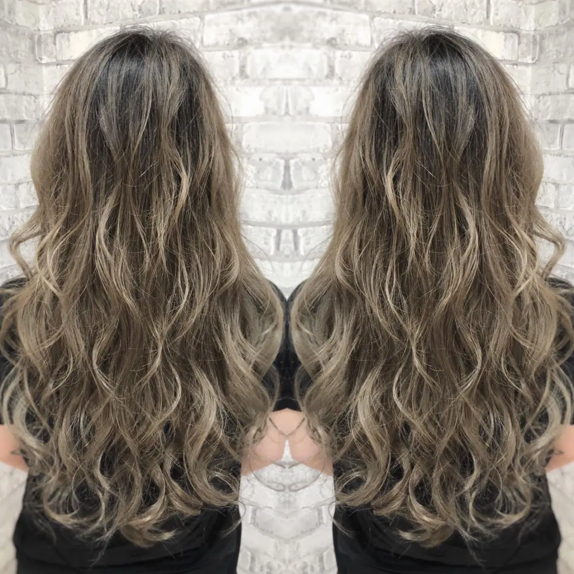 ロング カラー EARTH 越谷店のヘアスタイル