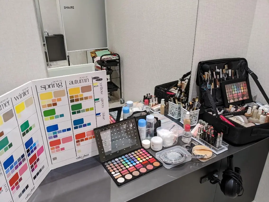 🌺顔タイプ診断🌺+🌈メイクアドバイス🌈+🌟実践🌟minimo特別価格🏝の写真