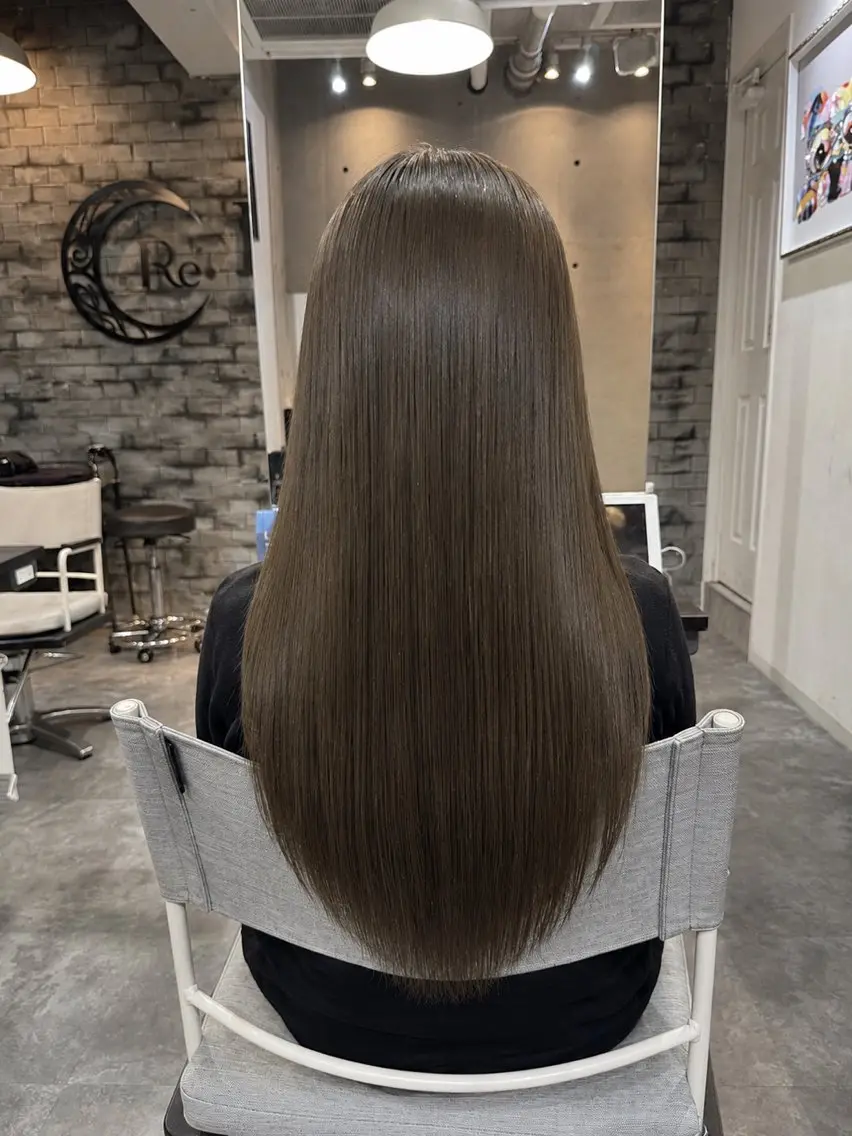 ロング 韓国レイヤー🩶🌙 Ryoseiのヘアスタイル