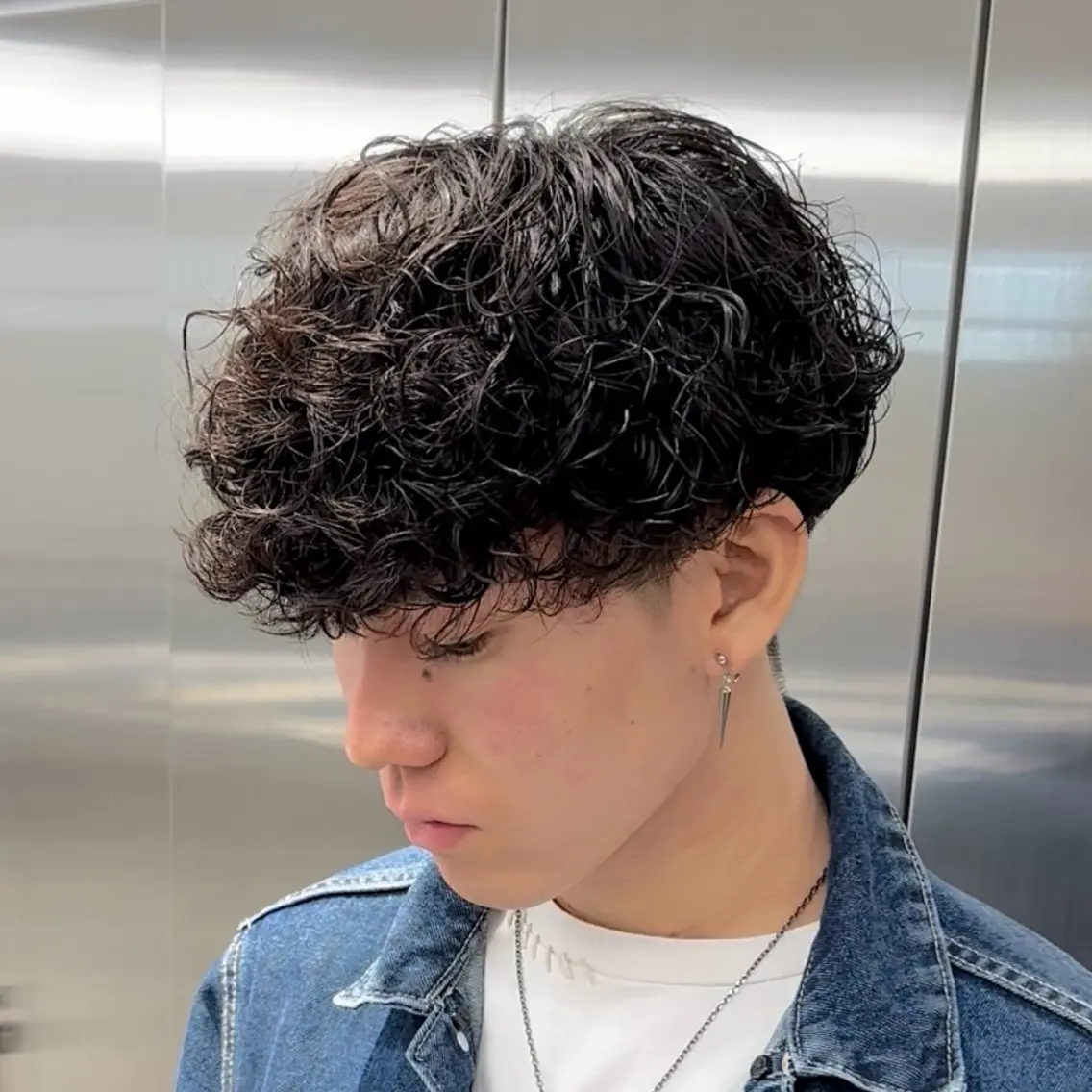 パーマ カット パーマ ヘアセット fifth_Oita 安藤海哉のヘアスタイル