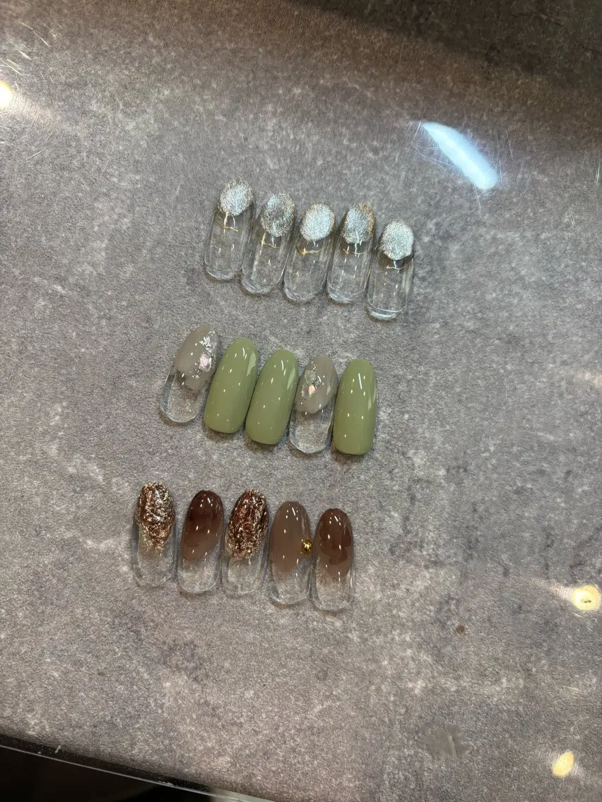 ネイル ニュアンスネイル H. Miyuのネイルデザイン