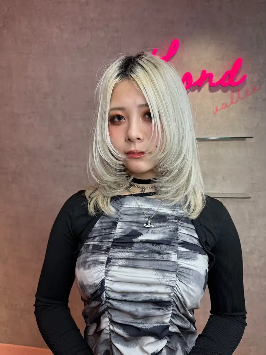 ロング カット ヘアカラー トリートメント 縮毛矯正/レイヤー/ 髪質改善/林のヘアスタイル