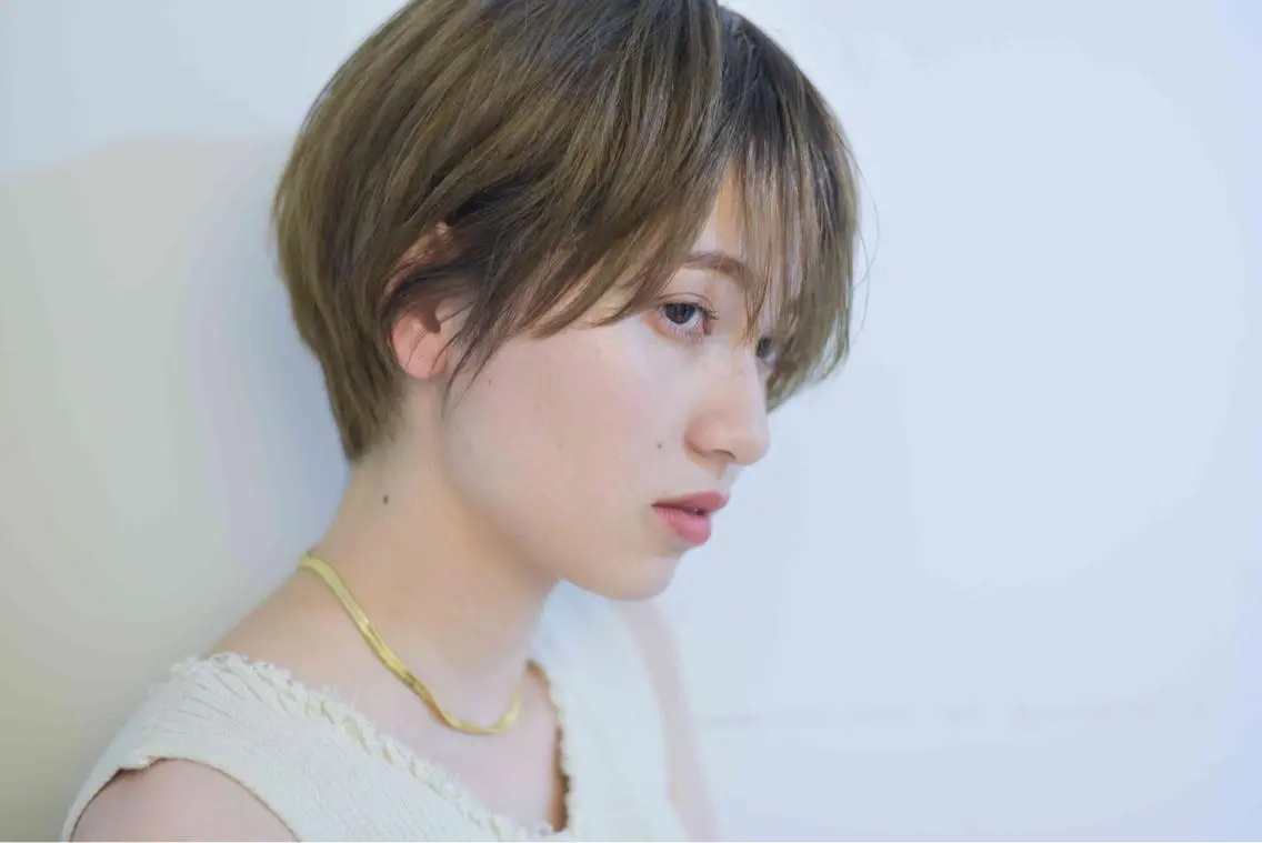 ショート カラー Hareru 豊田 修廣のヘアスタイル