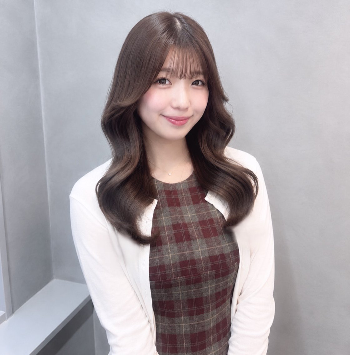 ロング カラー ブラウンカラー チョコレートブラウン ヘアカラー トリートメント girly上品ヘア 🎀／ベージュikuのヘアスタイル
