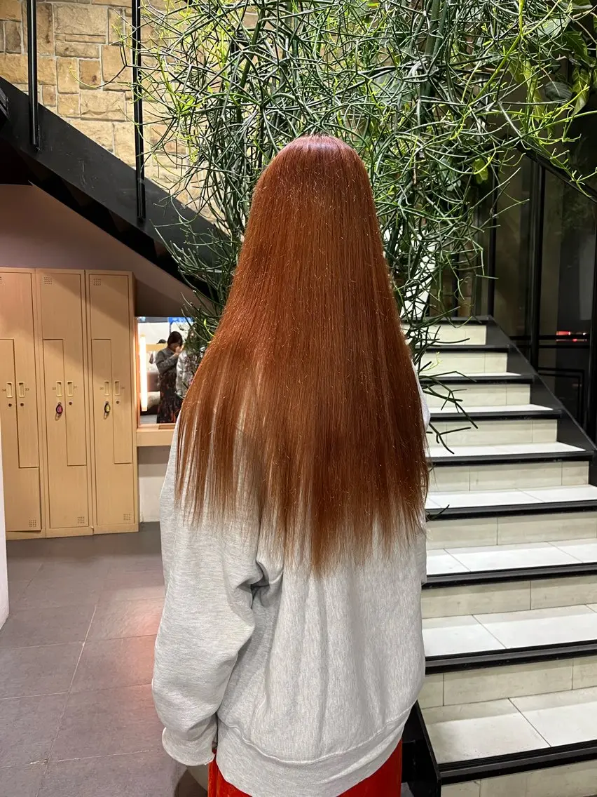 ロング カラー ヘアカラー トリートメント ヘアセット/透明感 カラー/あんりんのその他イメージ