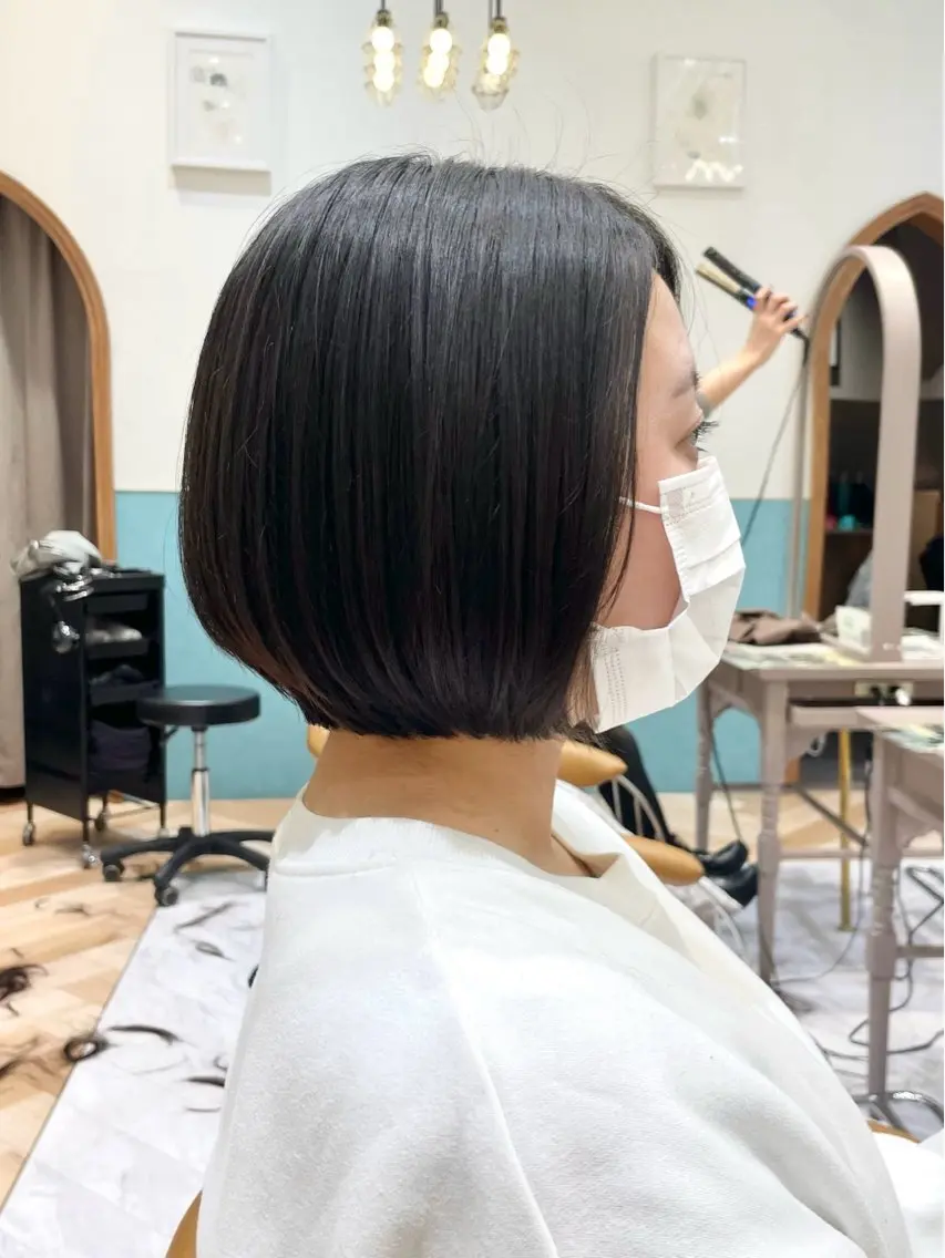 ショート 🍎大人可愛い小顔 ボブ🍏shioのヘアスタイル