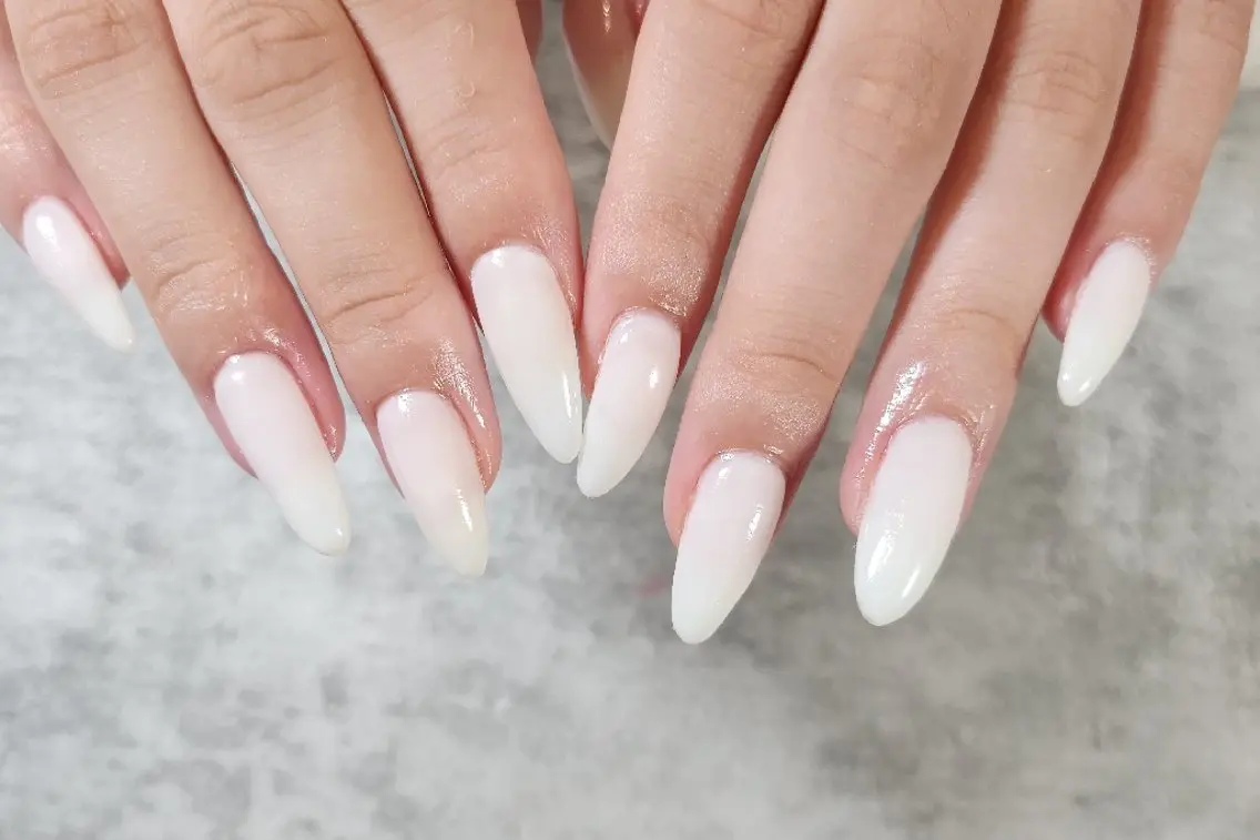 ネイル ワンカラーネイル ハンドネイル MINON☆ Alet salonのネイルデザイン