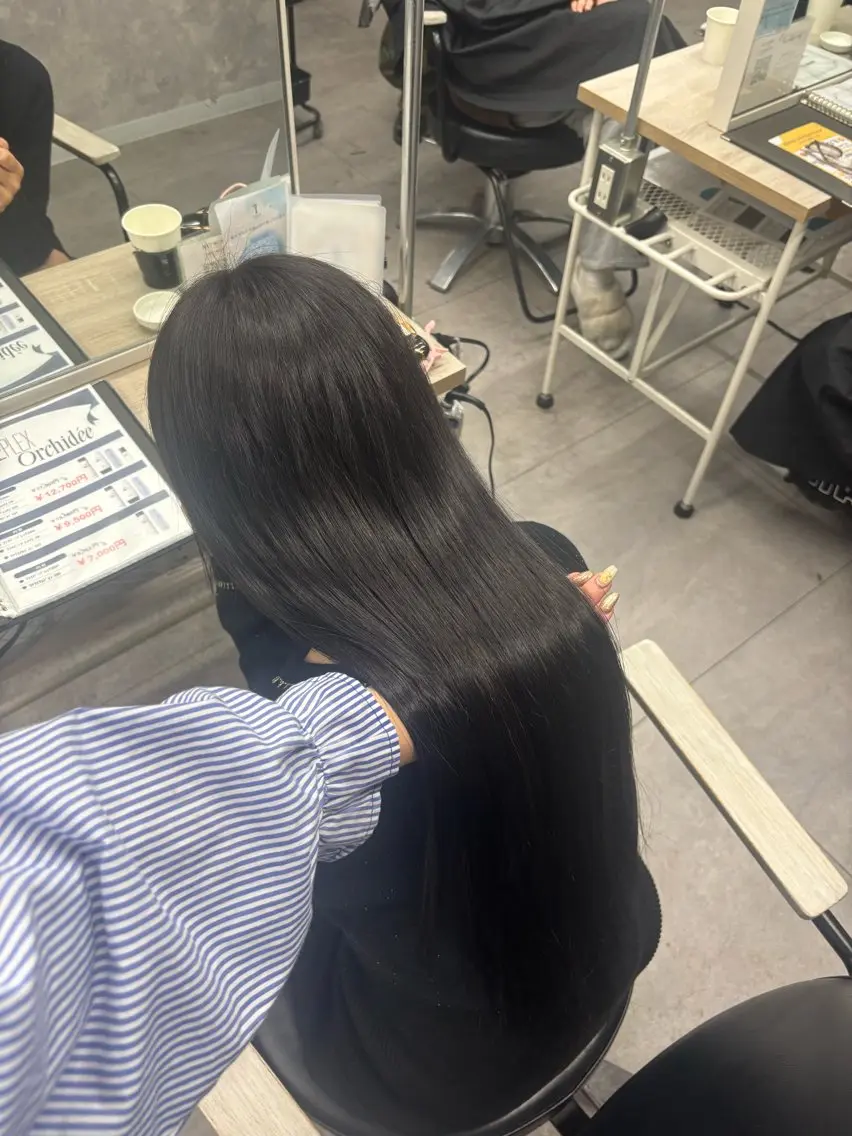 ロング カット ヘアカラー Riko🐰💗/ モテ艶髪《本厚木》のヘアスタイル