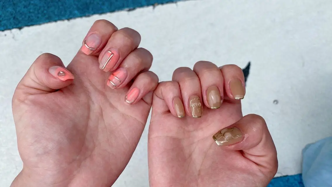 ネイル ハンドネイル nailsalon ∞ ﾐｶﾅﾙ ∞のネイルデザイン