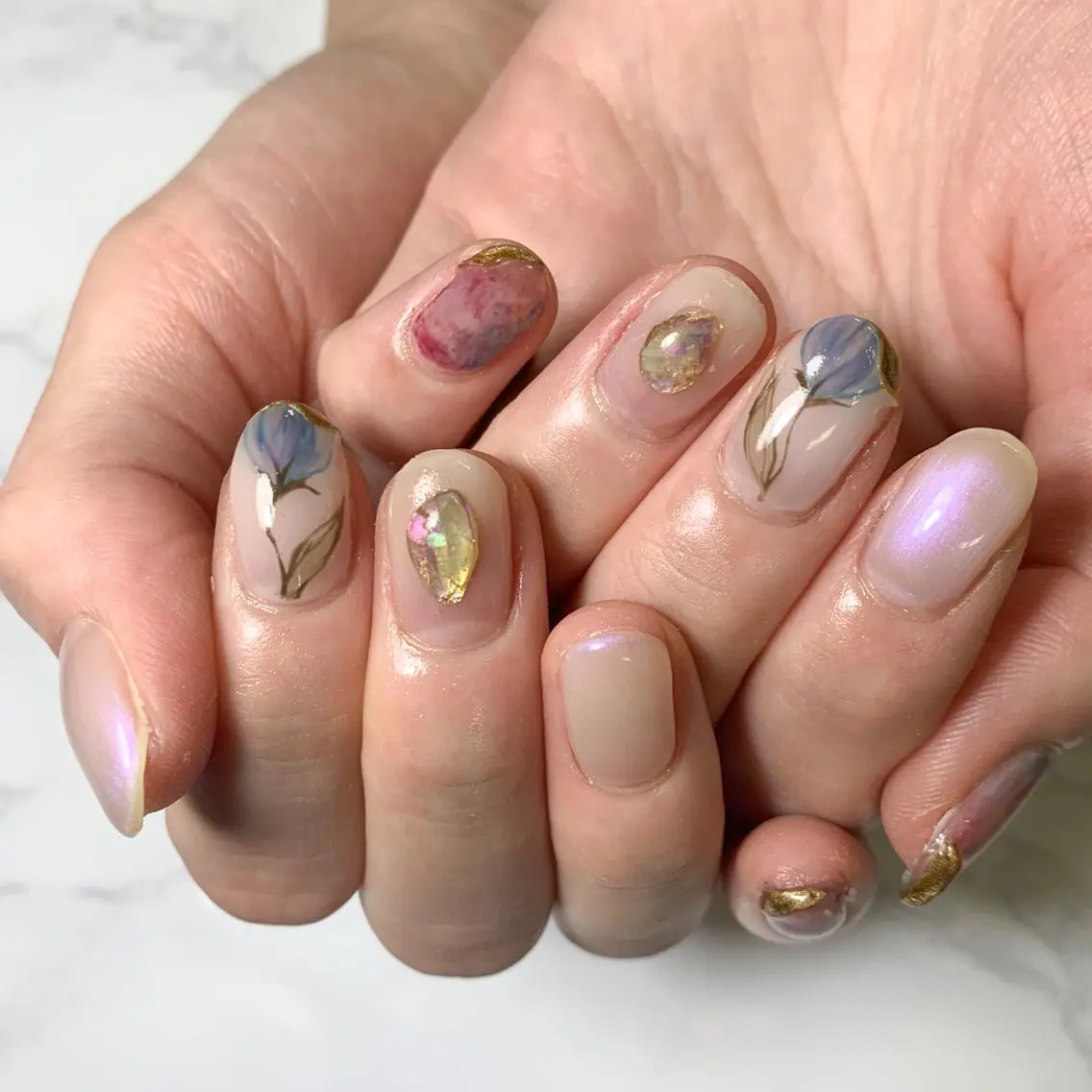 ネイル ハンドネイル FIORITURA aiのネイルデザイン