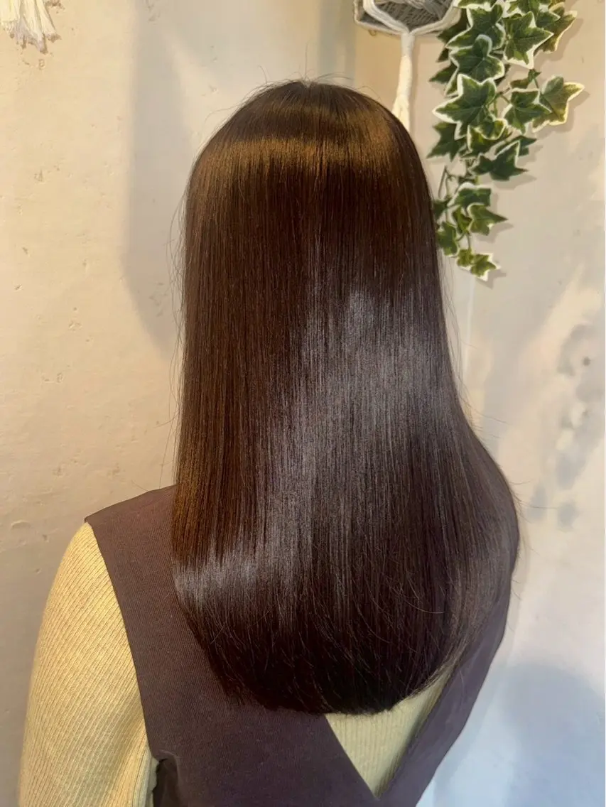 ロング カラー 髪質改善 曳舟FUKUDAのヘアスタイル