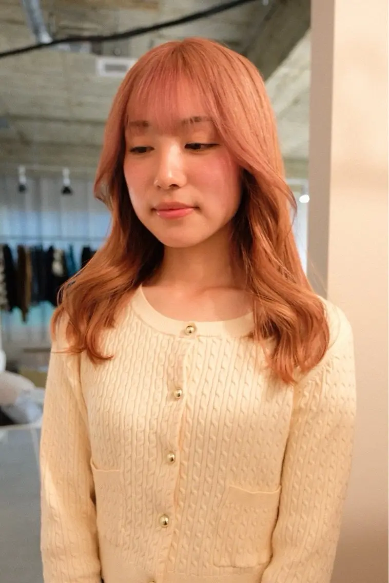 《🍐5月限定🍐》ブリーチリタッチ+ケアカラー※補足説明を確認の写真