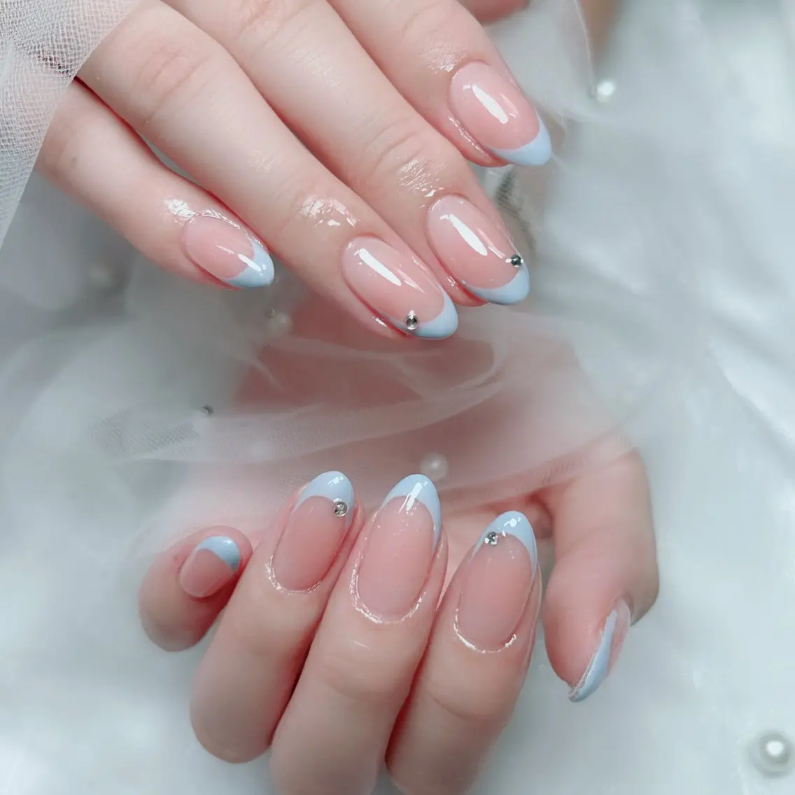 ネイル フラワーネイル ワンホンネイル ハンドネイル Cute Tips nailのネイルデザイン