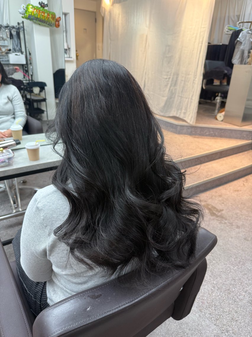 セミロング ヘアカラー トリートメント ツヤ髪/新潟/ clan/モトヤ👑のヘアスタイル
