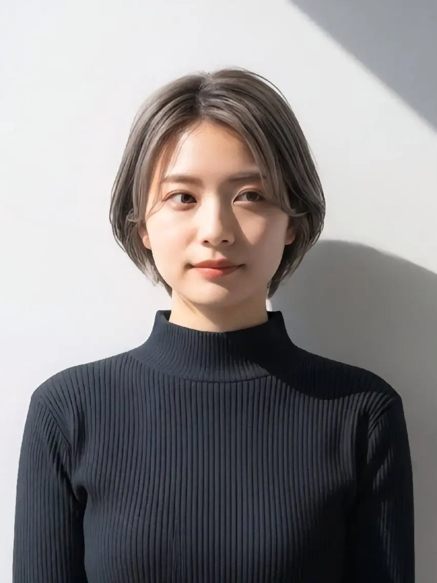 ショート カット ヘアカラー トリートメント ショート×髪質改善 【松戸】澤田 周のヘアスタイル