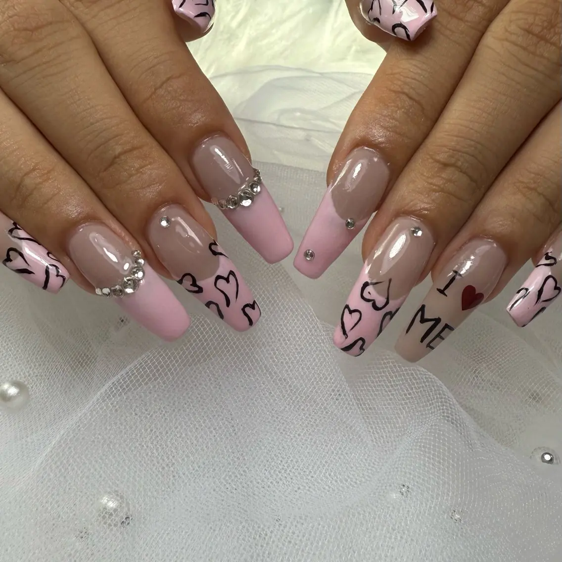 ネイル フレンチネイル ハンドネイル L'ino nailのネイルデザイン