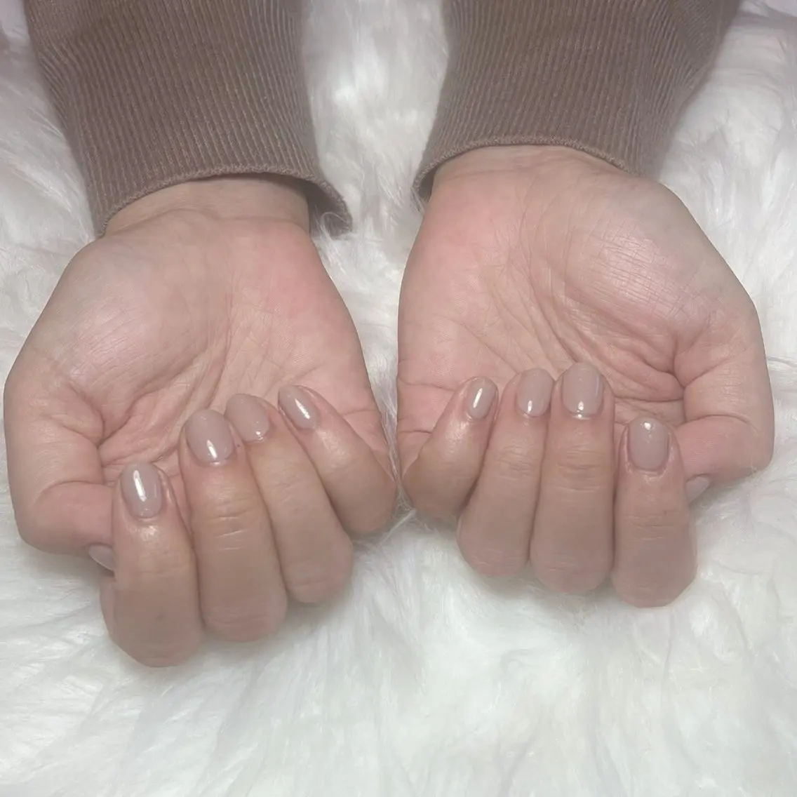 ネイル シンプルネイル ハンドネイル naiisalon apfelのネイルデザイン