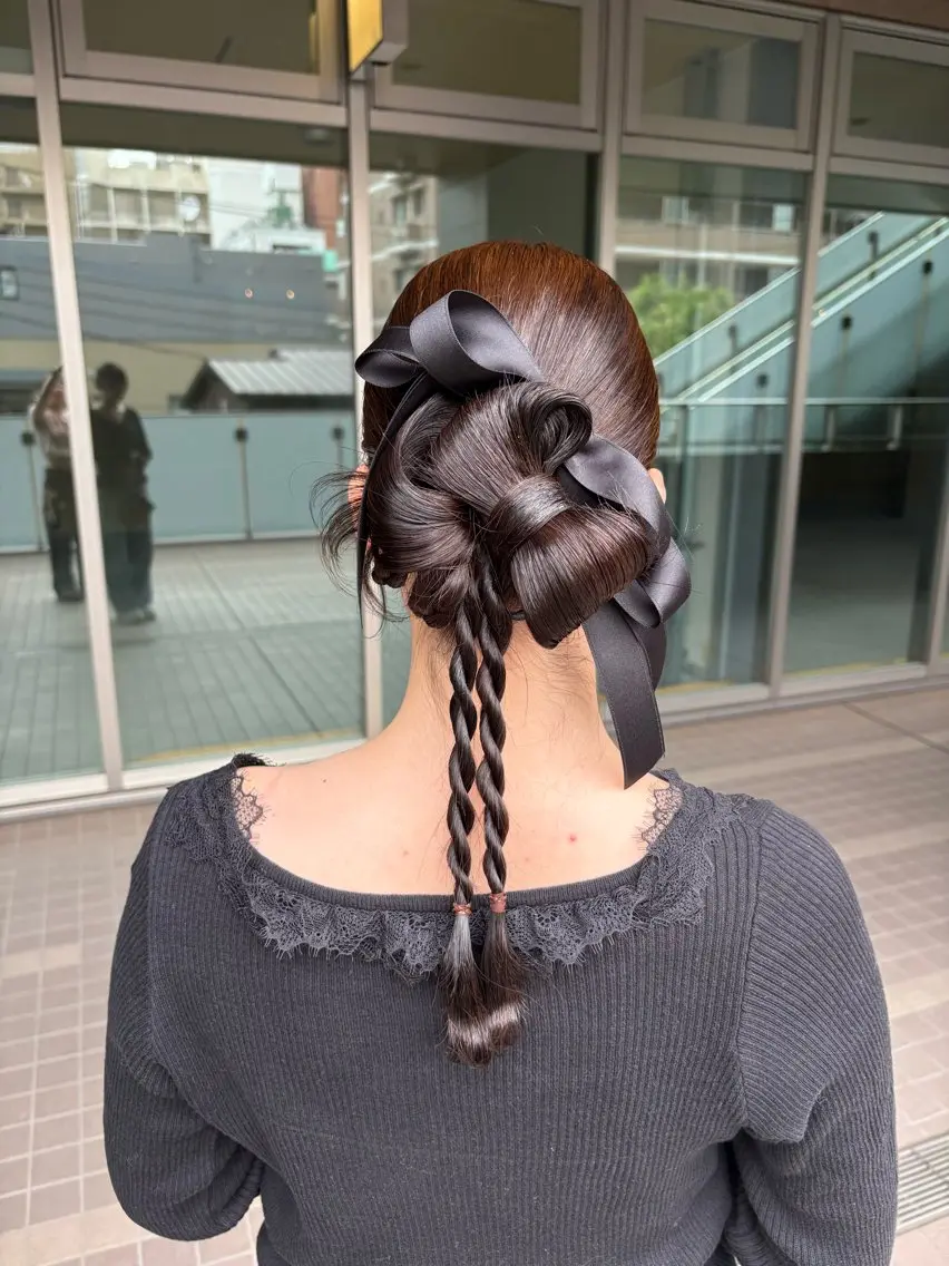 ロング ヘアセット yuka/ ヘアセットのヘアスタイル