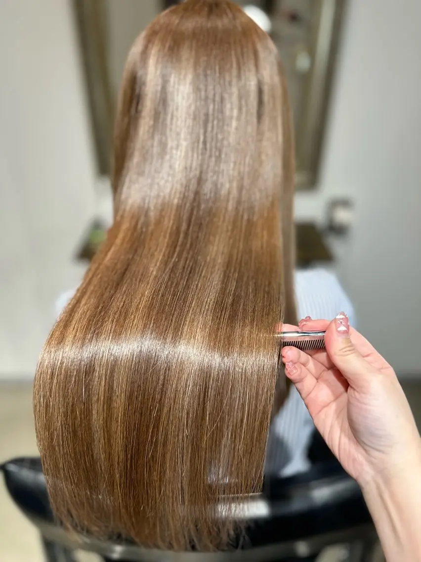 ✨イルミナフルカラー✨毎月の身だしなみケアに！練習モデルではございません！しっかりとお染め致します！の写真